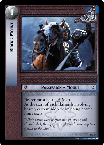 Rider's Mount